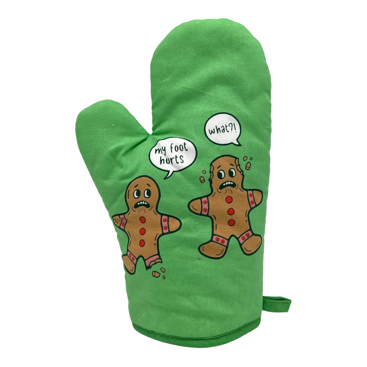 My Foot Hurts Funny Xmas Gingerbread Men Cookie Novelty Kitchen Utensils