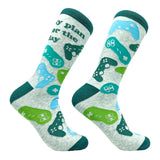 Men's I Paused My Game For This Socks Funny Nerdy Video Game Novelty Footwear