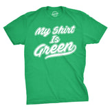 My Shirt Is Green All Star Team Men's Tshirt