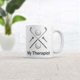 My Therapist Mug Sarcastic Golfing Coffee Cup-11oz