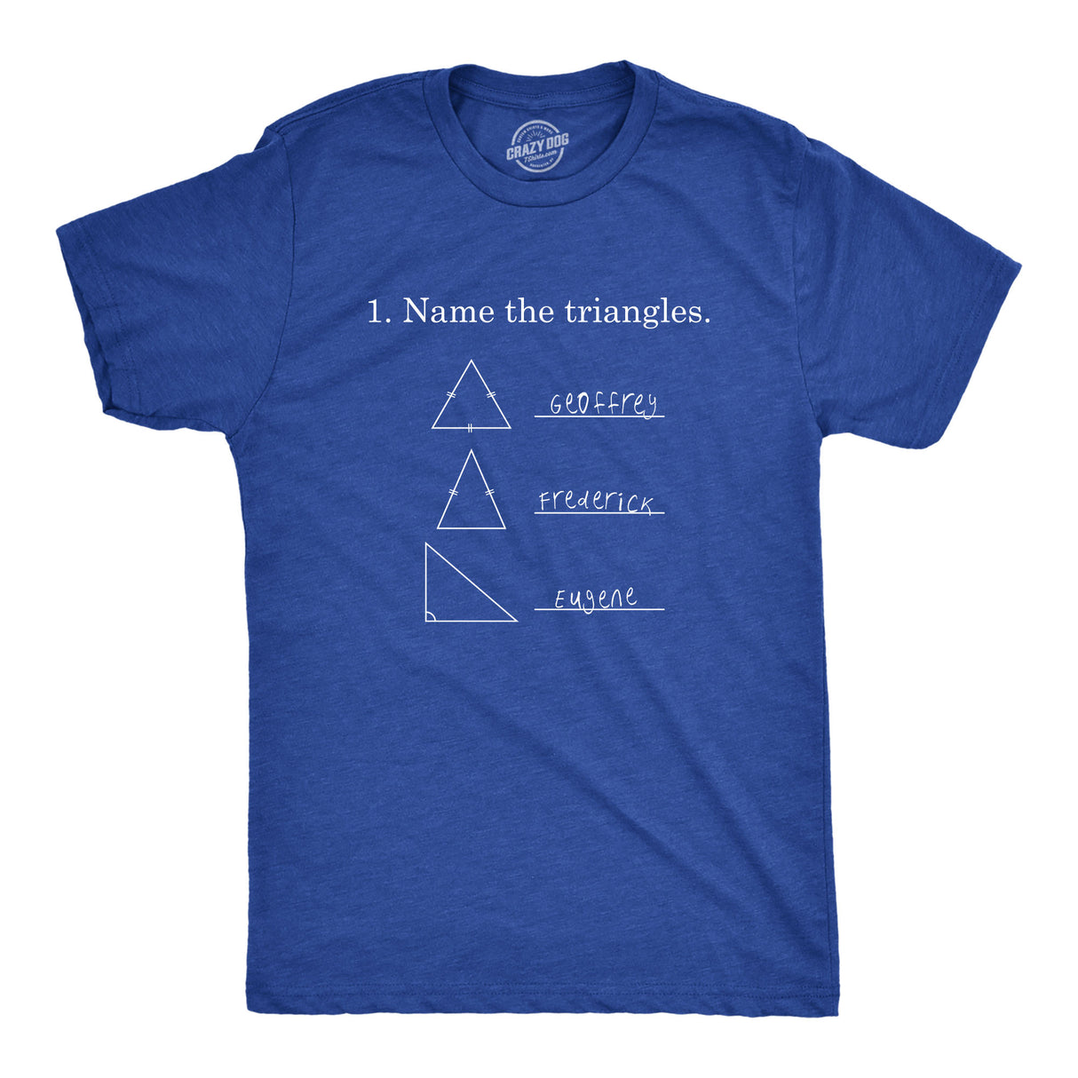 Name The Triangles Men's Tshirt
