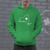New York Saint Patricks Day Hoodie Funny St Paddys Parade Outfit  Cool Graphic Novelty Sweat Shirt