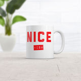 Nice Ish Mug Funny Sarcastic Christmas Novelty Coffee Cup-11oz