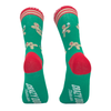 Men's Ninja Bread Man Socks Funny Gingerbread Christmas Ninja Novelty Footwear