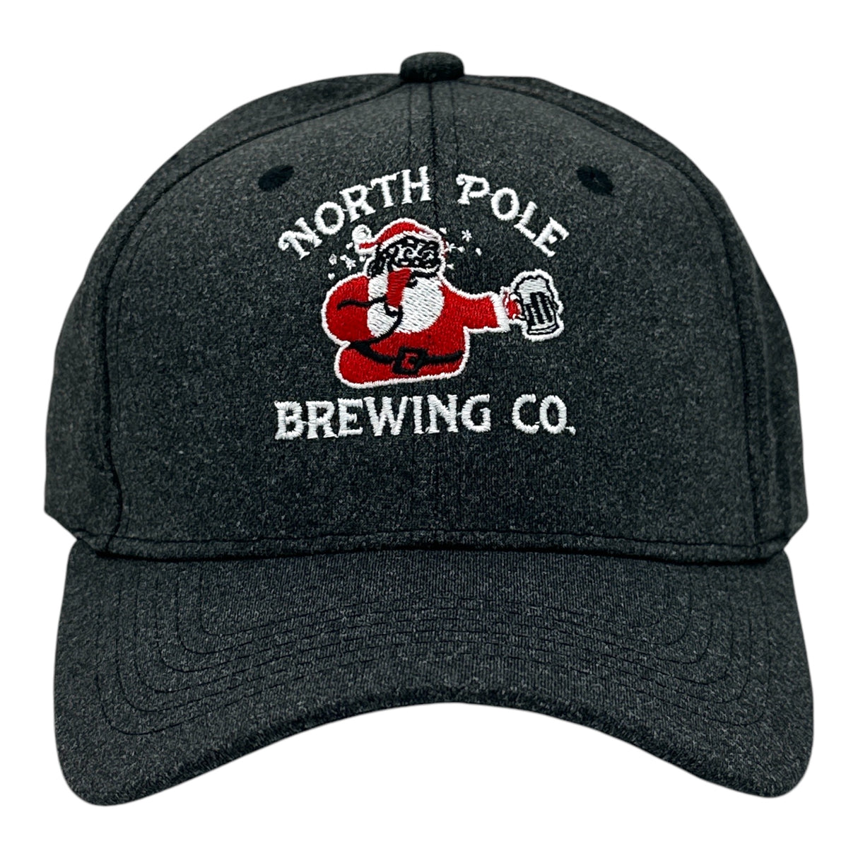 North Pole Brewing Co Hat Funny Sarcastic Xmas Beer Company Graphic Novelty Cap