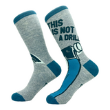 Funny Mens Socks Hilarious Guy Socks with Crazy Sarcastic Designs