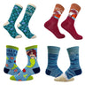 Womens Funny Sock Bundles Cute Socks with Sarcastic Sayings and Fun Graphic Designs