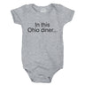 In This Ohio Diner Baby Bodysuit Funny Pitchbot Internet Novelty Jumper For Infants