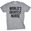 Coronavirus World's Okayest Nurse Quarantine COVID-19 Men's Tshirt