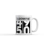 Oldometer Mug Funny Sarcastic Old Person Graphic Novelty Coffee Cup-11oz