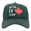 On The Eh Team Hat Funny Canada Maple Leaf Joke Cap