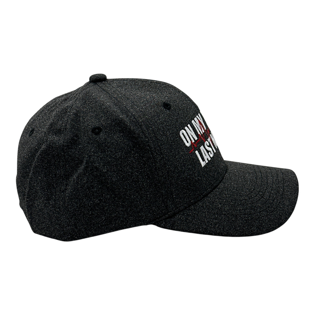 On My Wifes Last Nerve Hat Funny Sarcastic Married Graphic Novelty Cap