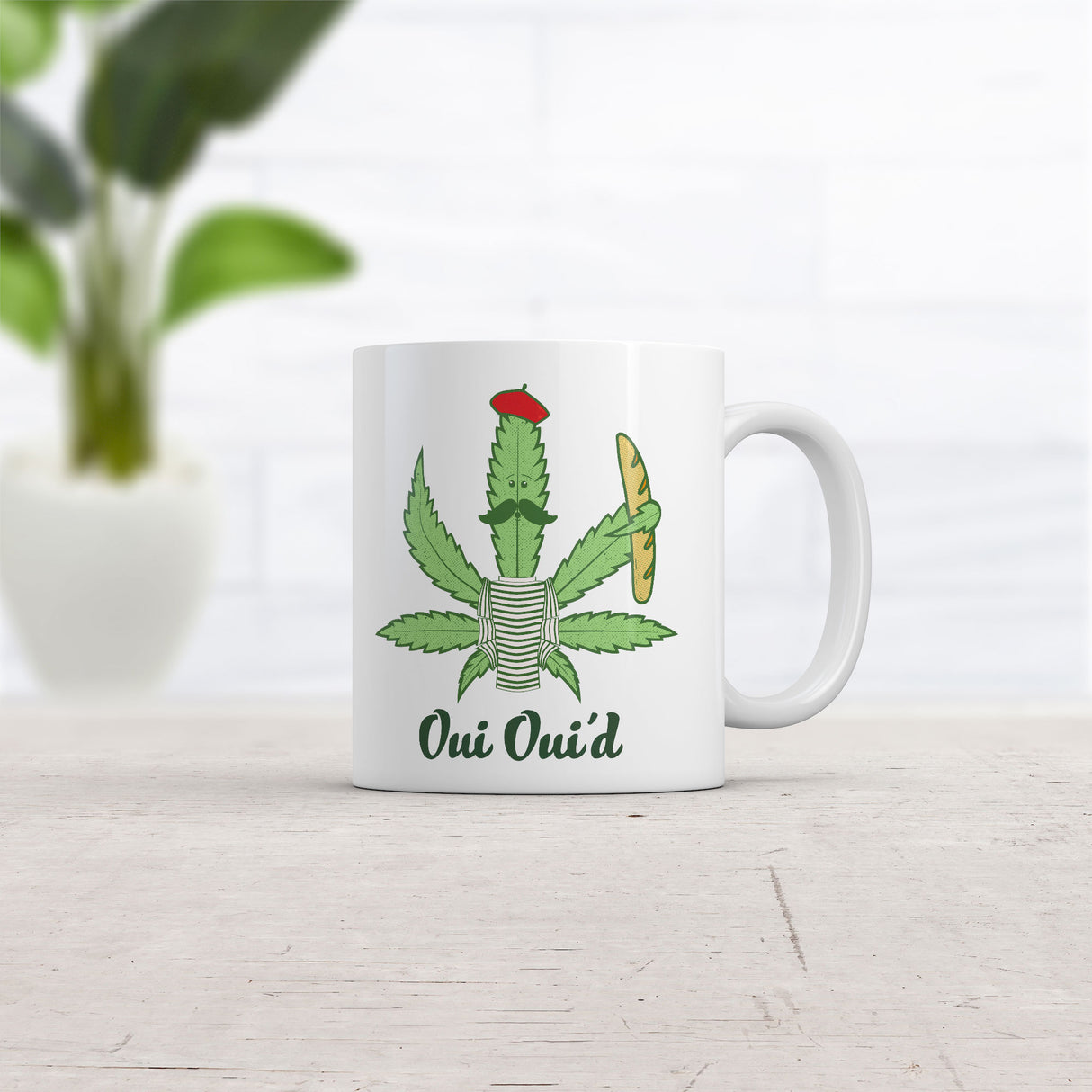 OuiOuid Mug Funny Sarcastic 420 Smoking Graphic Novelty Coffee Cup-11oz