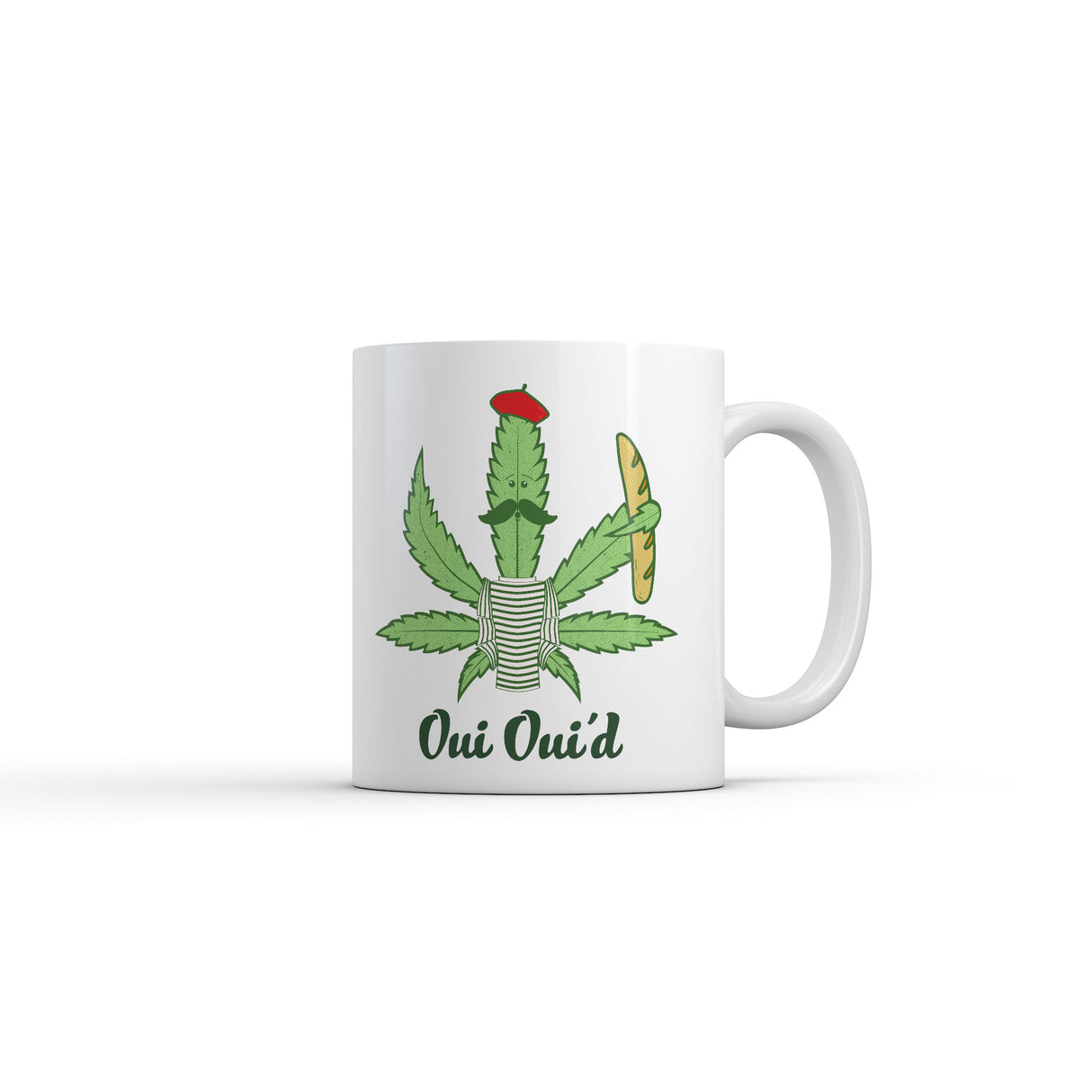 OuiOuid Mug Funny Sarcastic 420 Smoking Graphic Novelty Coffee Cup-11oz