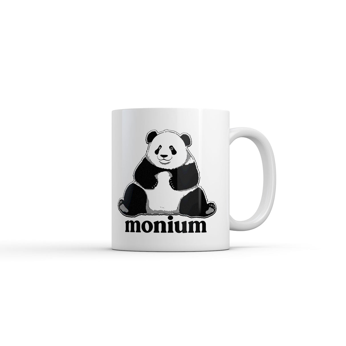 Pandamonium Mug Funny Sarcastic Panda Graphic Novelty Coffee Cup-11oz