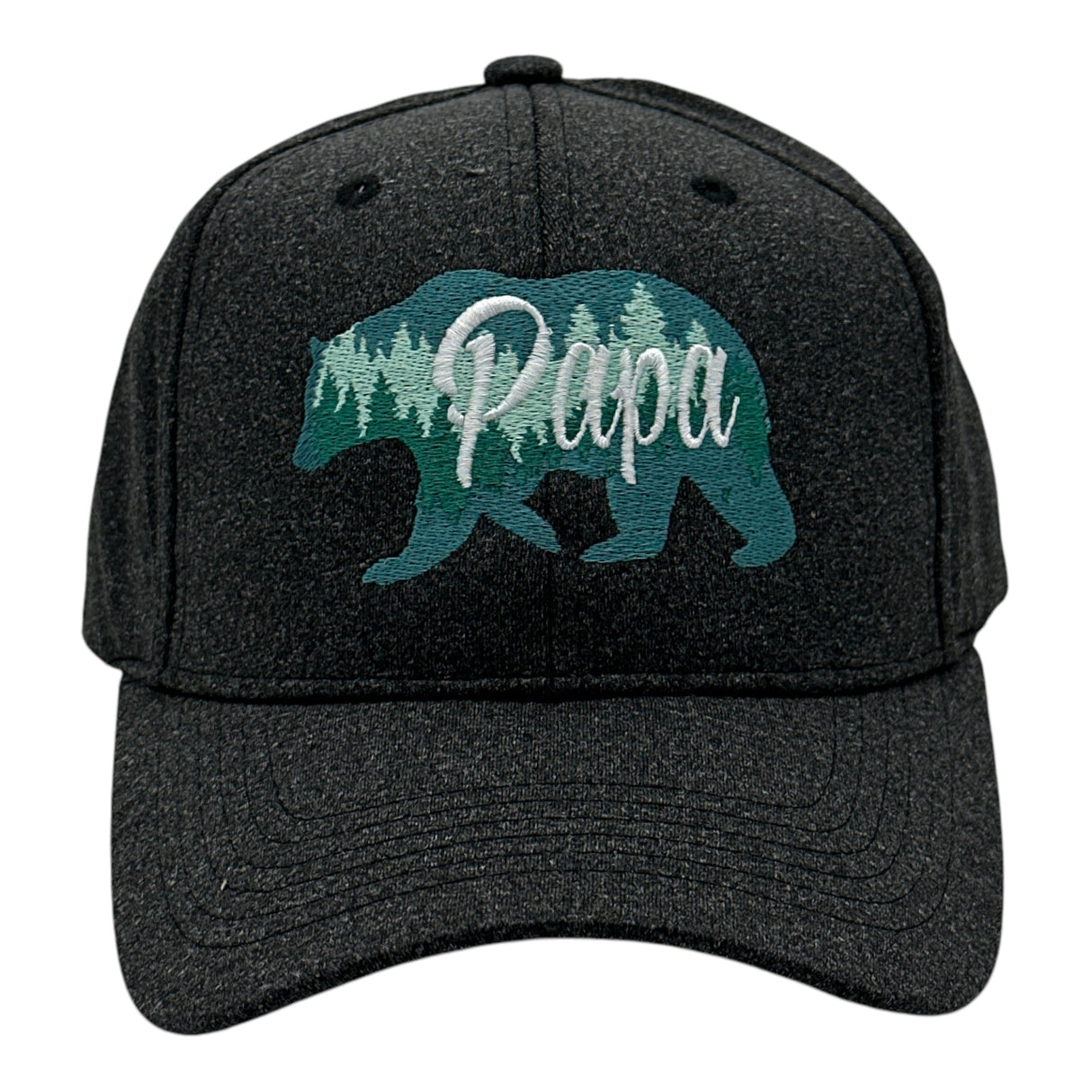 Papa Bear Hat Funny Fathers Day Gift Graphic Cap