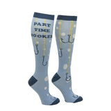 Funny Compression Socks for Dad Hilarious Fathers Day High Socks for Men