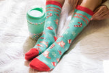 Youth Christmas Socks Funny Festive Holiday Kids Socks for Boys and Girls