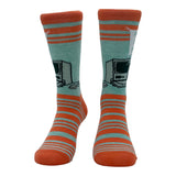 Women's Per My Last Email Socks Funny Office Retro Computer Joke Footwear