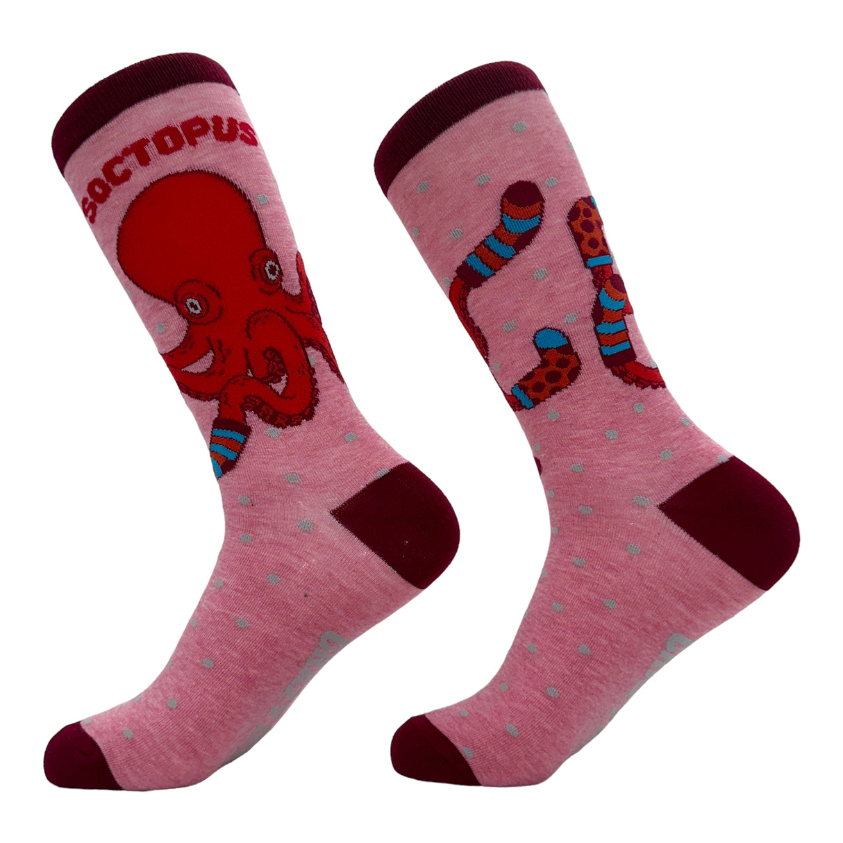 Women's Soctopus Socks Funny Deep Sea Octopus Joke Footwear