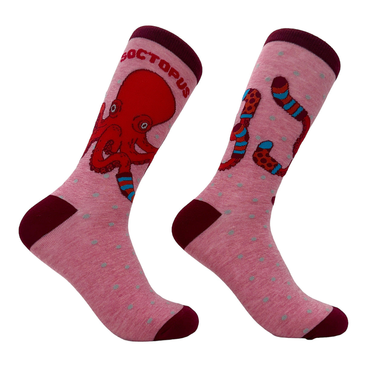 Women's Soctopus Socks Funny Deep Sea Octopus Joke Footwear