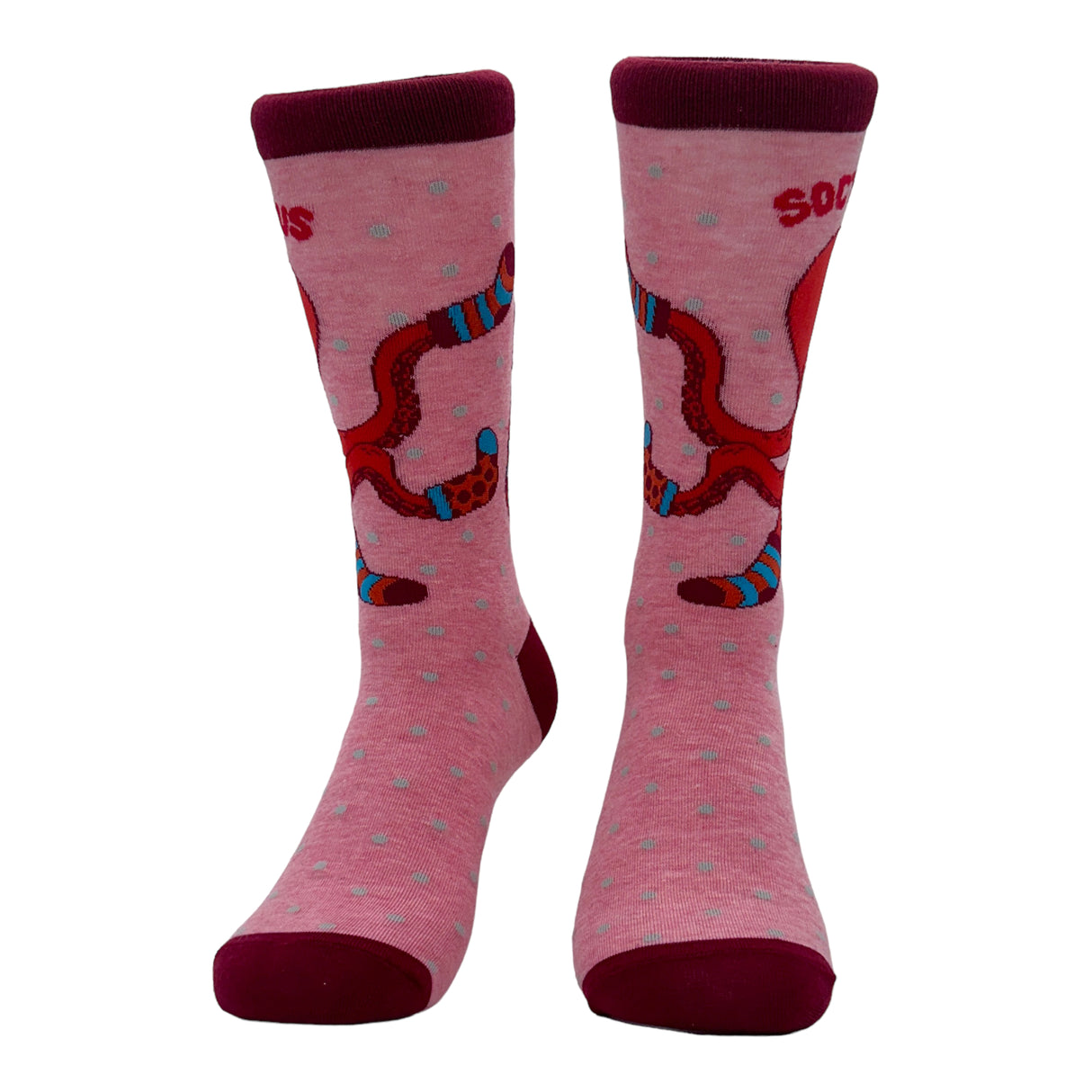 Women's Soctopus Socks Funny Deep Sea Octopus Joke Footwear