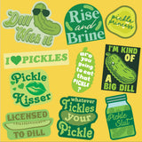 Pickle Sticker Extra Large Stickers for Adults Funny Adhesives with Memes