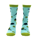 Men's Pickleball Legend Socks Funny Sarcastic Pickle Ball Lovers Paddle Joke Footwear