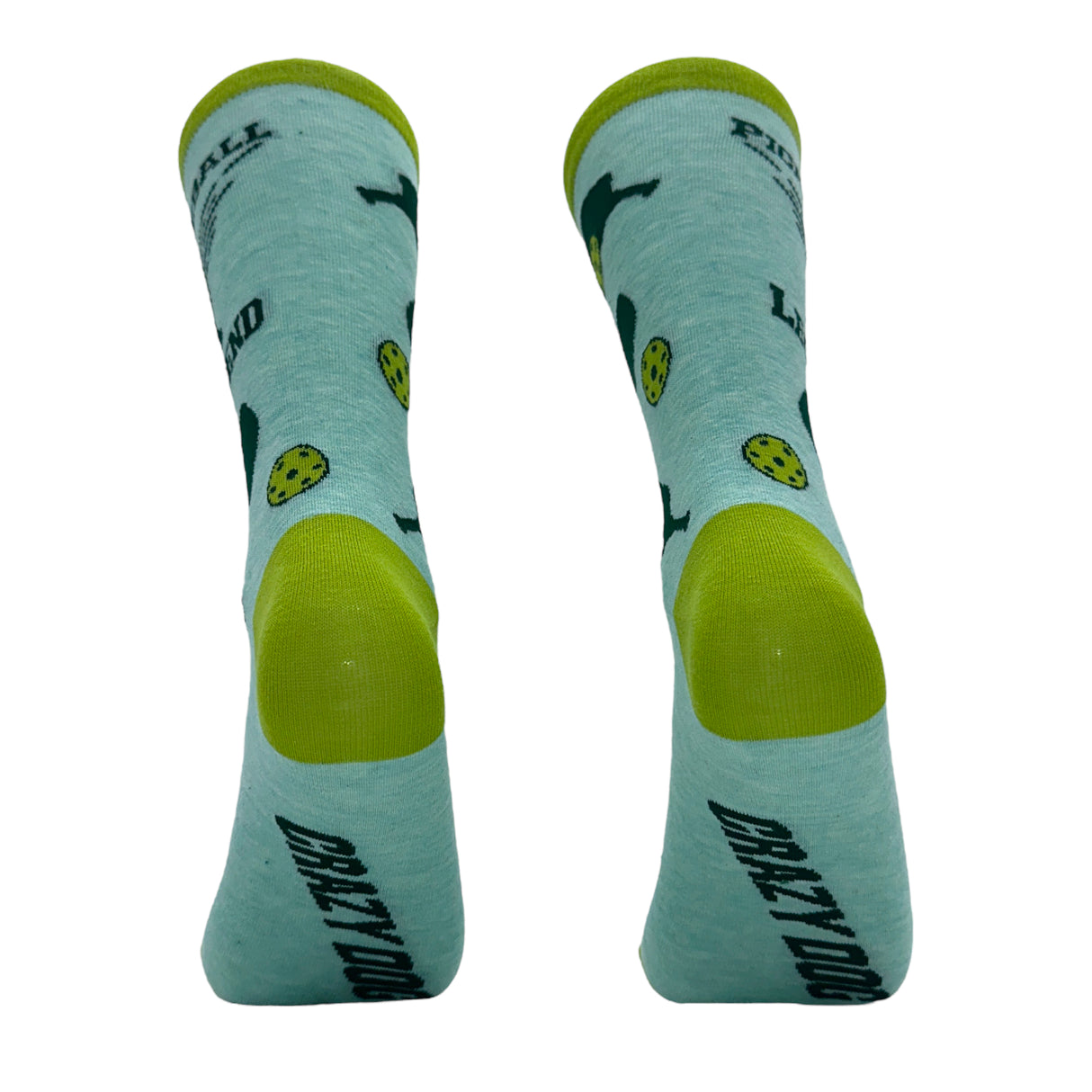 Women's Pickleball Legend Socks Funny Sarcastic Pickle Ball Lovers Paddle Joke Footwear