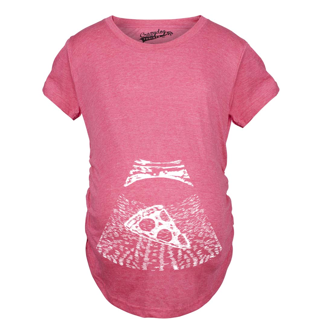 Maternity Ultrasound Pizza Funny T shirt Food Cool No – Nerdy Shirts