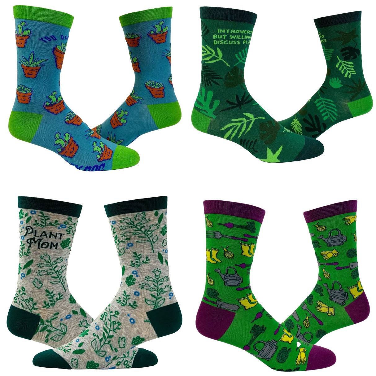 Womens Funny Sock Bundles Cute Socks with Sarcastic Sayings and Fun Graphic Designs