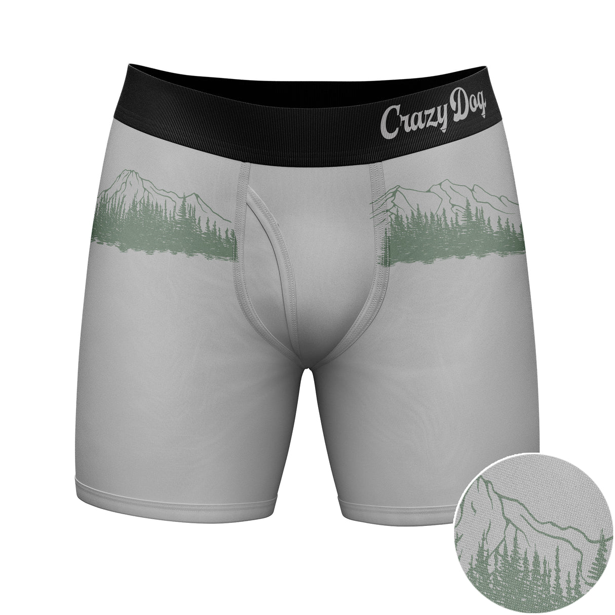 Mens Pole Dance Boxer Briefs Funny Sarcastic Fishing Joke Graphic Novelty Underwear For Guys