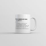 Polyjamorous Definition Mug Funny Sarcastic Music Novelty Coffee Cup-11oz