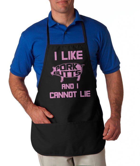 I Like Pork Butts Cookout Apron