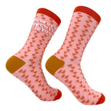Women's Powered By Coffee and Love Socks Funny Cute Footwear