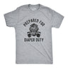 Prepared For Diaper Duty Men's Tshirt