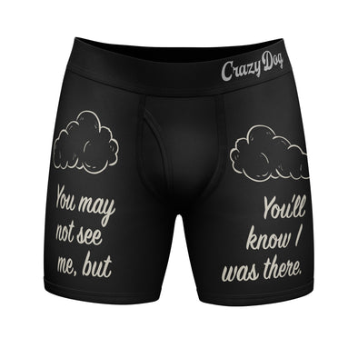 Professional Crop Duster Mens Boxers Funny Stinky Fart Bathroom