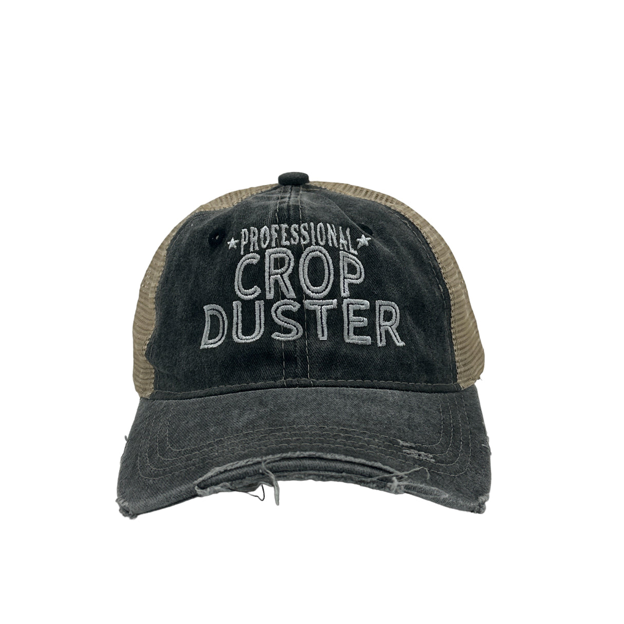 Professional Crop Duster Hat Funny Stinky Fart Joke Cap