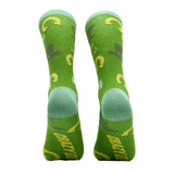 Women's Prone to Shenanigans Socks Funny St Paddys Day Parade Clover Footwear