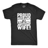 Proud Husband of a Freaking Awesome Wife Men's Tshirt