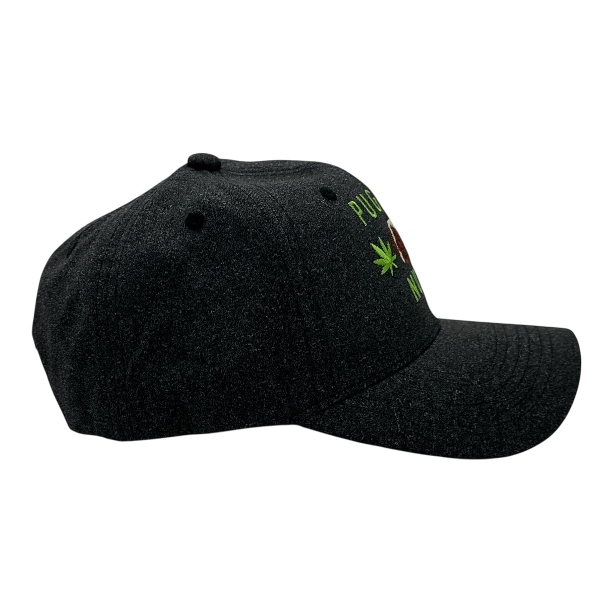 Pugs N Nugs Hat Funny Sarcastic 420 Graphic Novelty Puppy Lover Cap
