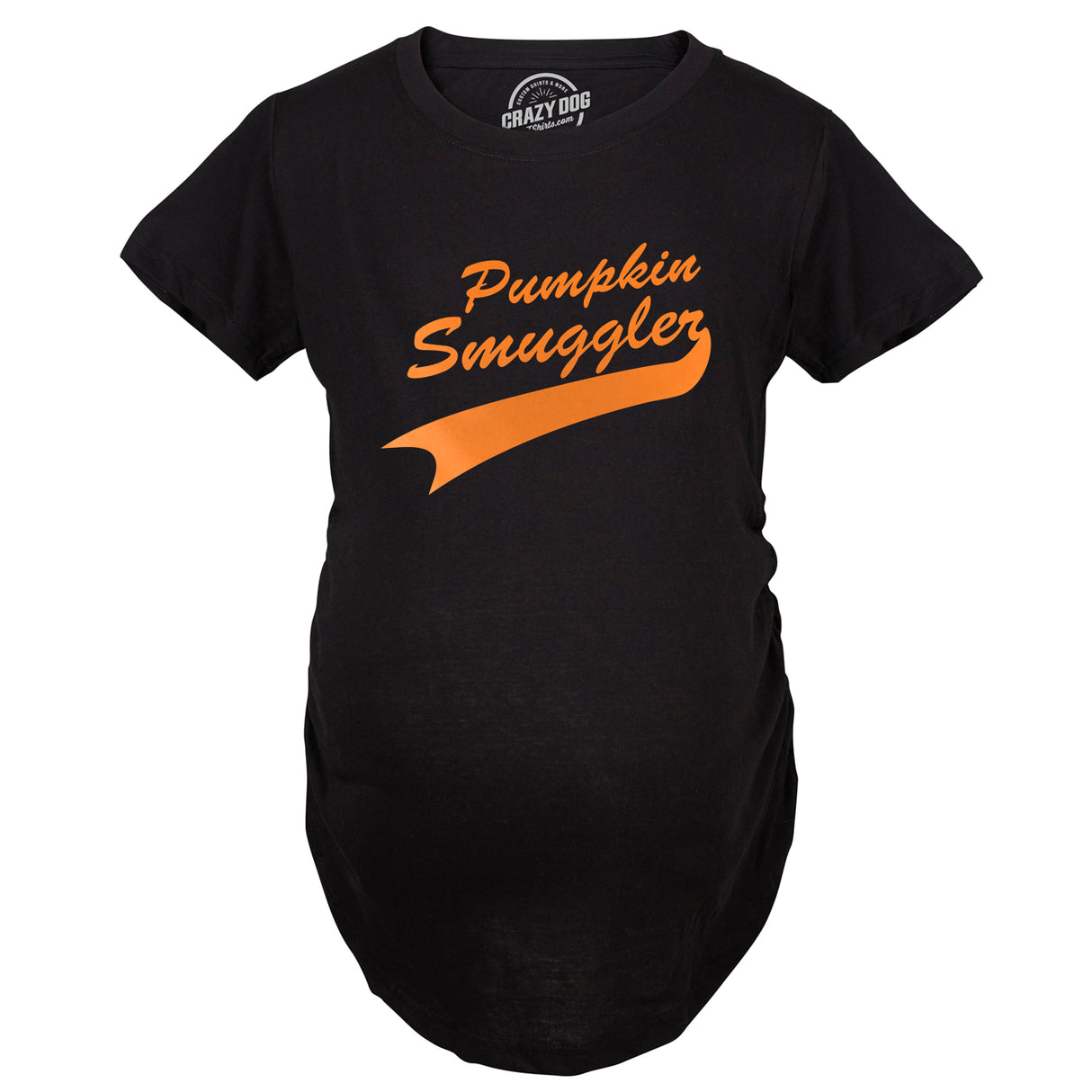 Maternity Pumpkin Smuggler Funny Fall T Shirt Cute Halloween Pregnancy Tee