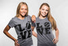 Womens LOVE Baseball Mama Funny Game Day Lover Cute Cool T shirt for Ladies