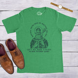 Mens You're Irish Or Ain't Raise A Glass Humor St Patricks Day Graphic Tee