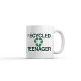 Recycled Teenager Mug Funny Sarcastic Graphic Novelty Coffee Cup-11oz