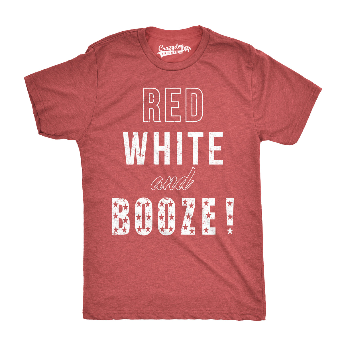 Red White and Booze Men's Tshirt