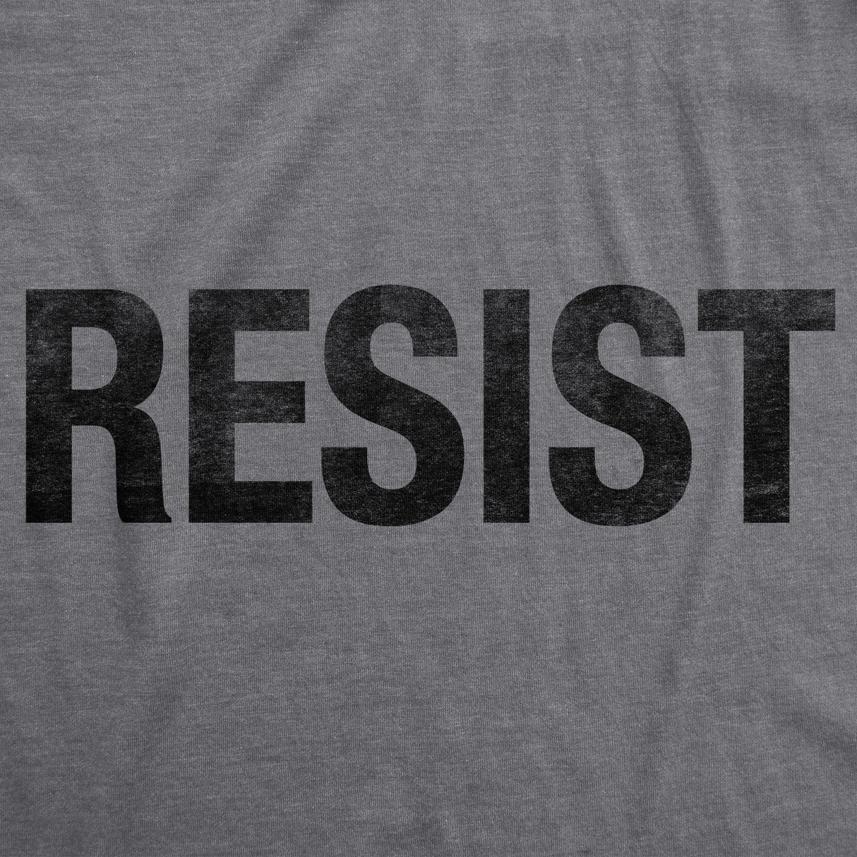 Mens Resist T Shirts Political Anti Authority Protest Tees Rebel Rally March Shirts