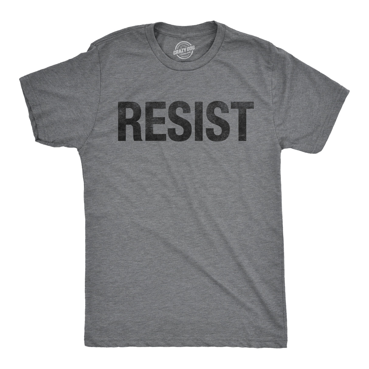 Mens Resist T Shirts Political Anti Authority Protest Tees Rebel Rally March Shirts