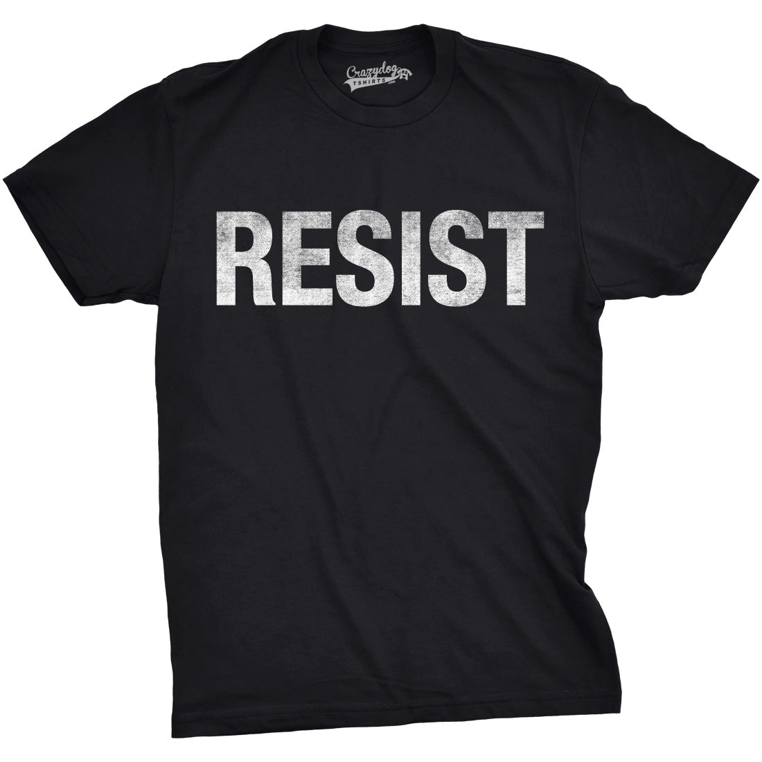 Mens Resist T Shirts Political Anti Authority Protest Tees Rebel Rally March Shirts