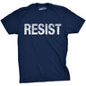 Mens Resist T Shirts Political Anti Authority Protest Tees Rebel Rally March Shirts